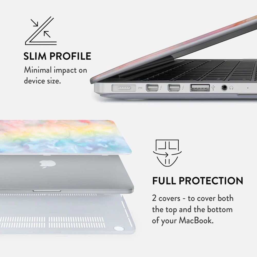 Burga NEW FLAME Macbook Air 13inch Hard Shell Case A1932/A2179/A2337